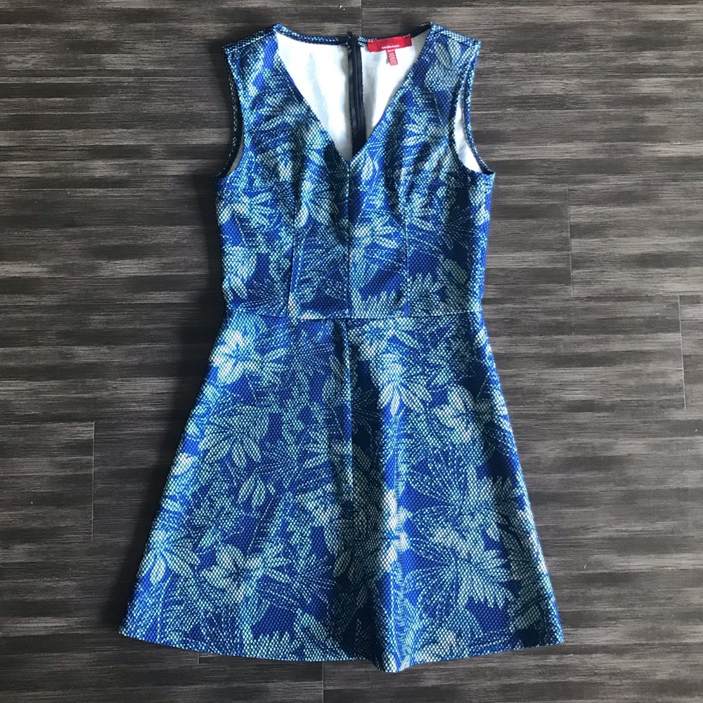 Tropical Print Dress Summer Dress